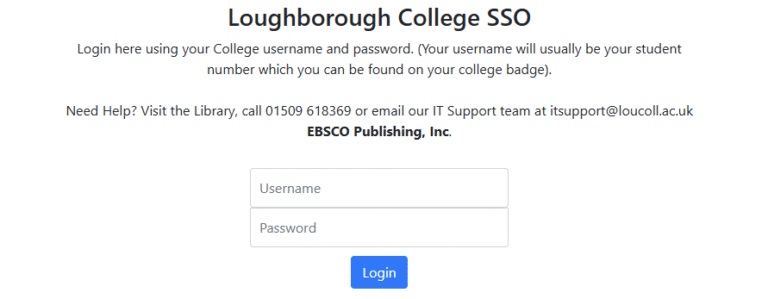 Library General Information – Helpdesk